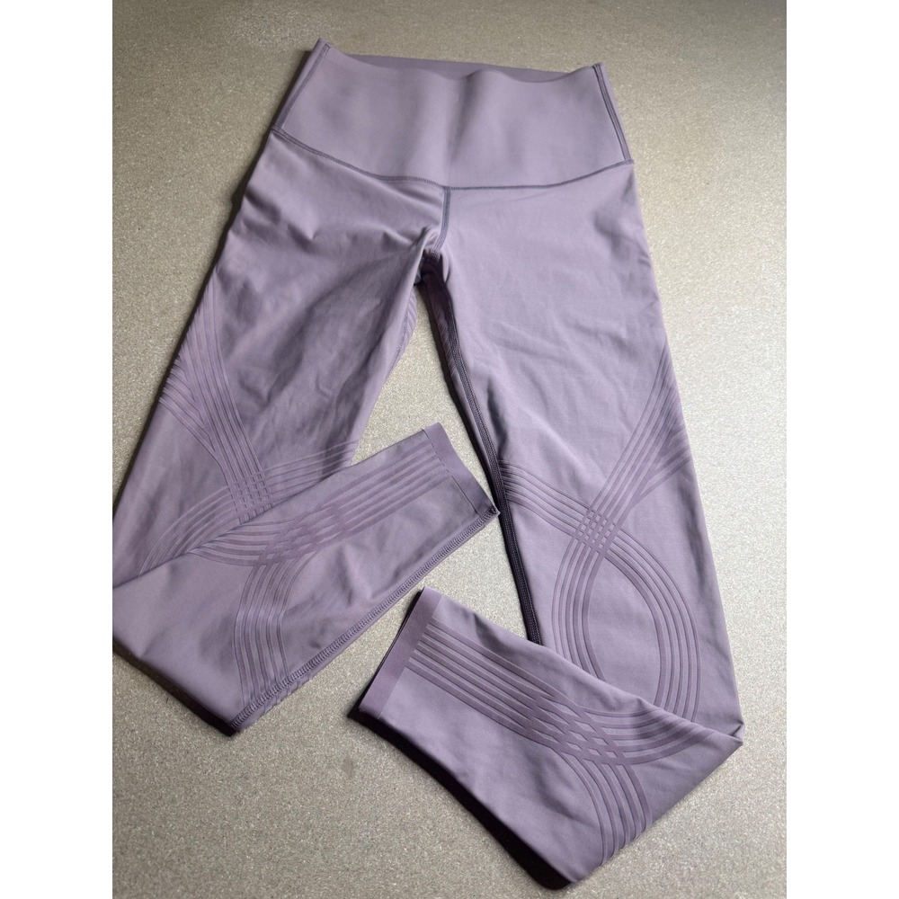 Fanka Body Sculpt High Waisted Compression Leggings Purple Lavender Yoga Pants